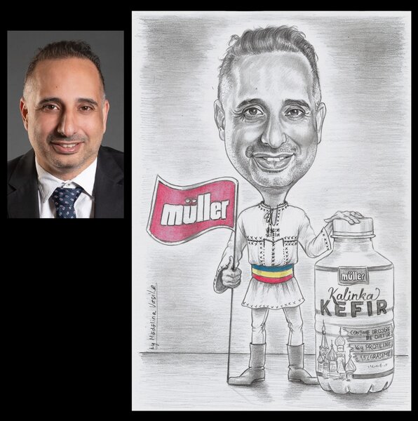 Cadouri inedite - Caricaturi, portrete, tablouri pictate - dupa fotografie