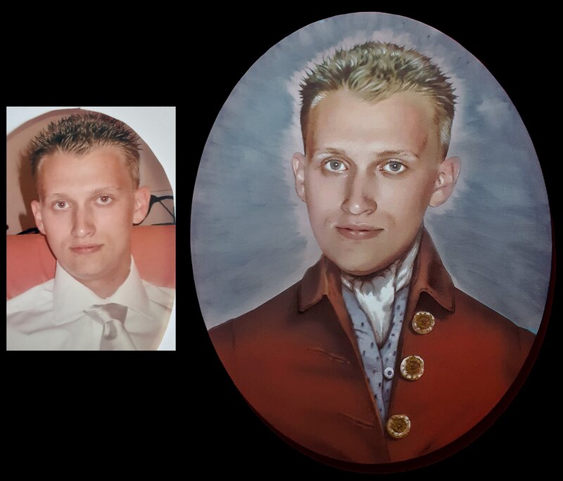 Cadouri inedite - Caricaturi, portrete, tablouri pictate - dupa fotografie